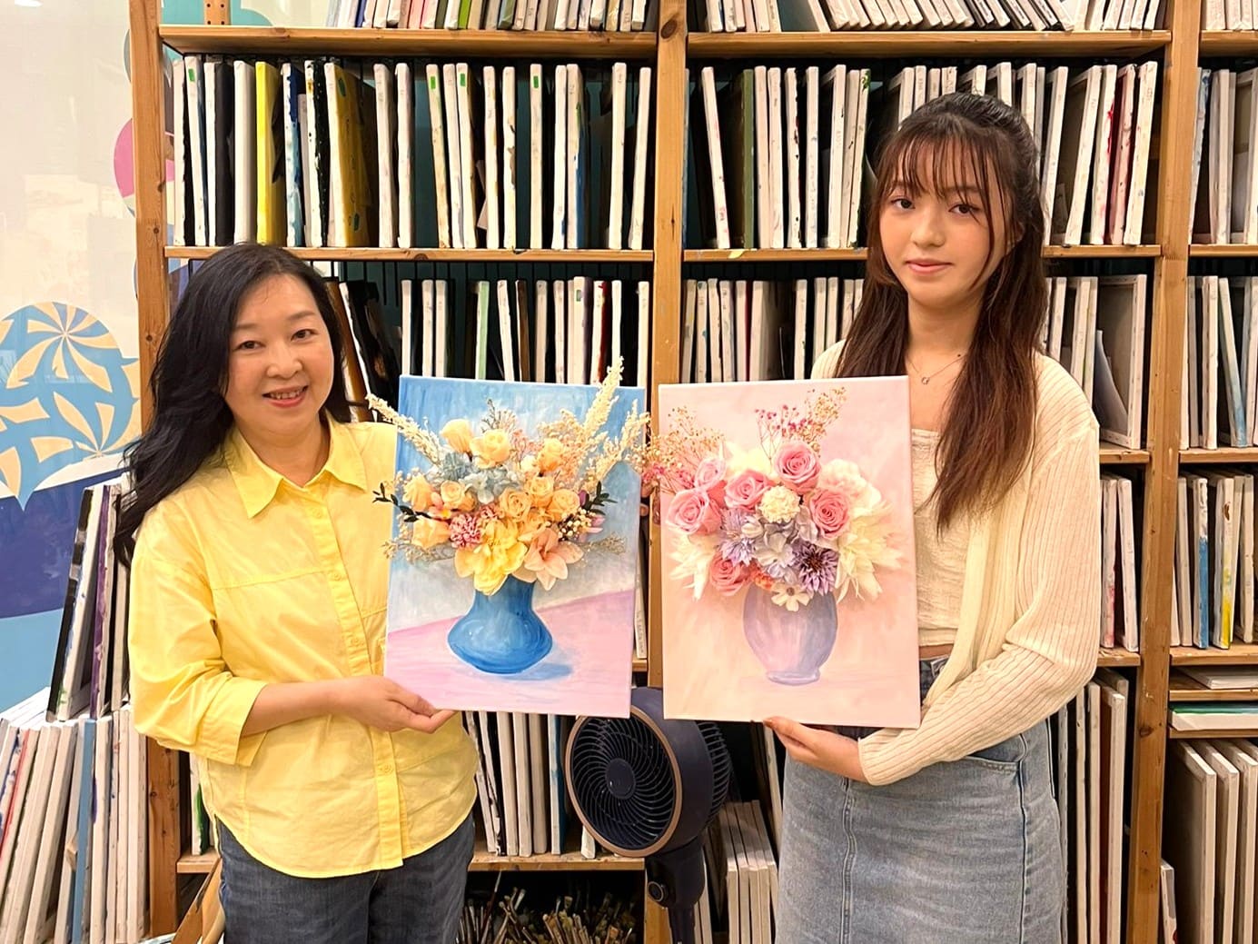 創意立體花藝油畫工作坊