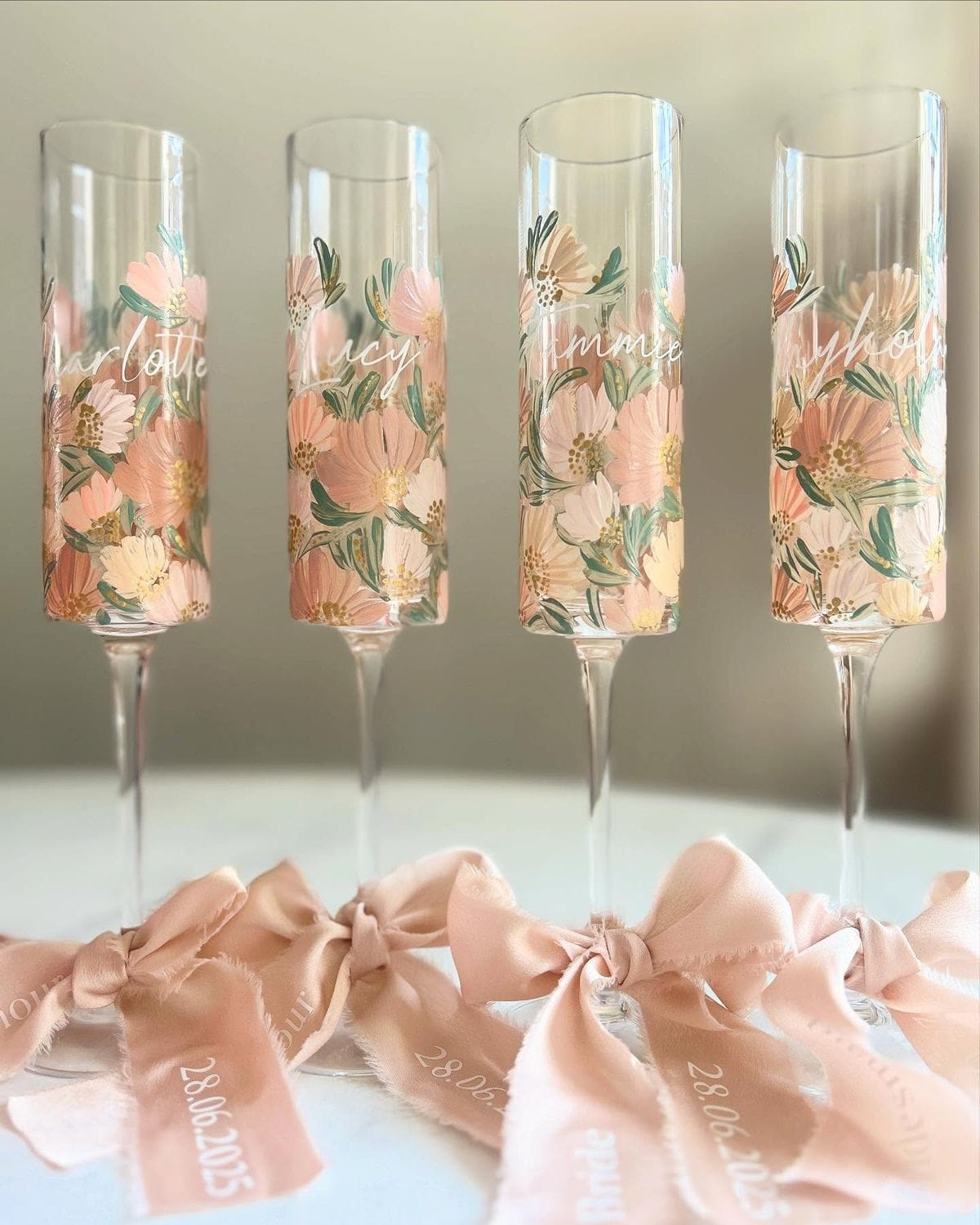 Champagne Glass Painting