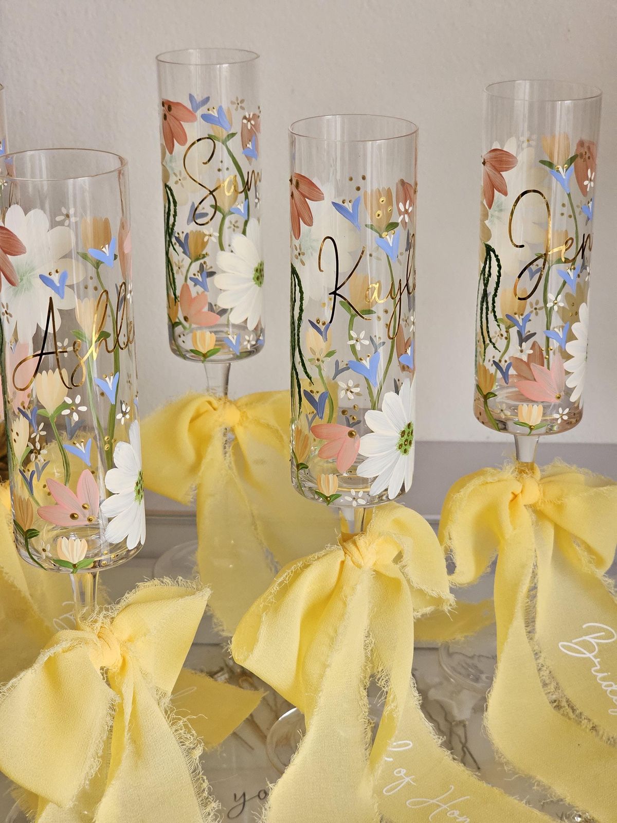 Champagne Glass Painting