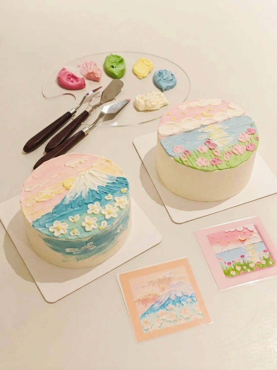 Cheesecake Painting