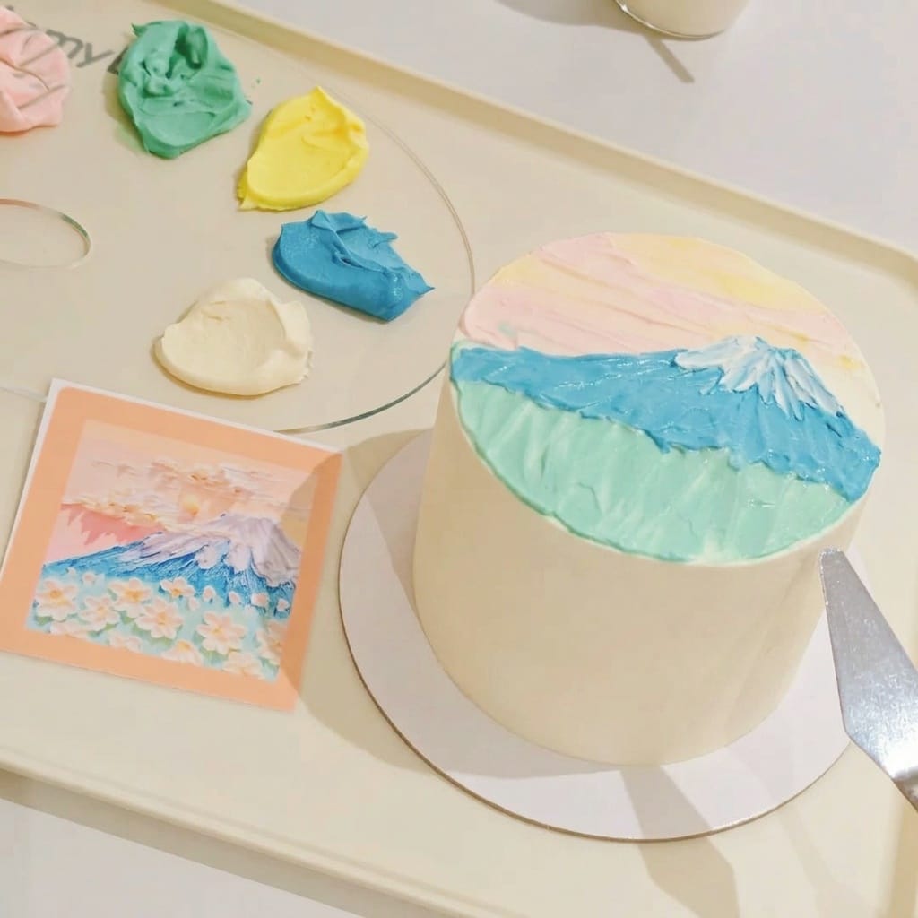 Cheesecake Painting