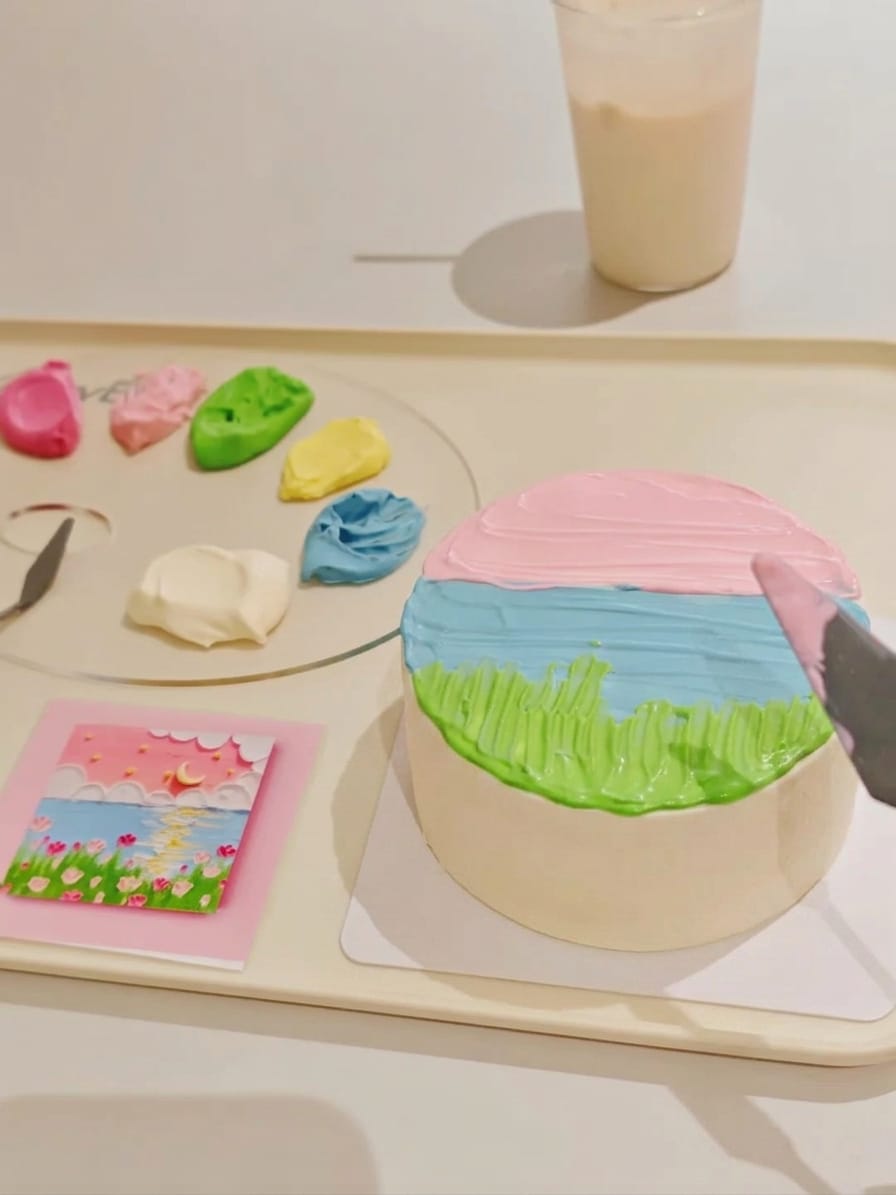Cheesecake Painting