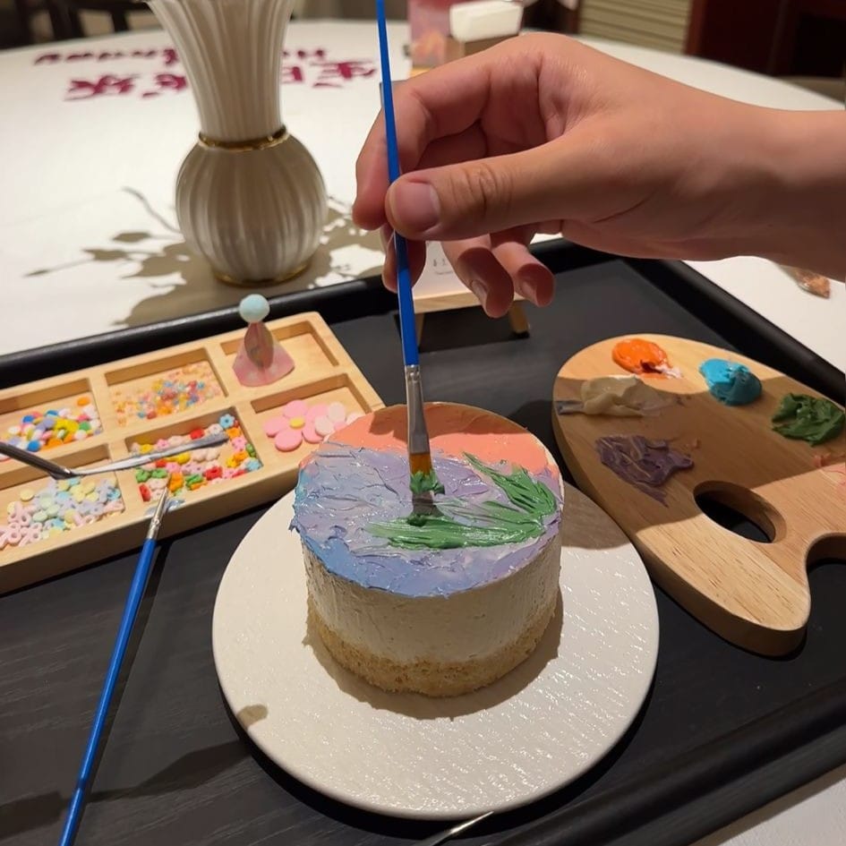 Cheesecake Painting