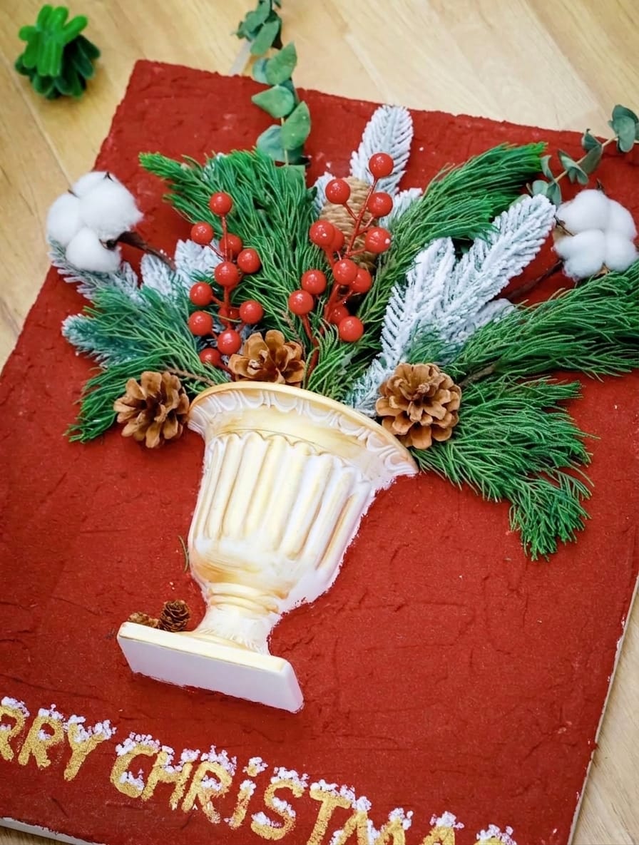 Christmas Tree 3D Painting