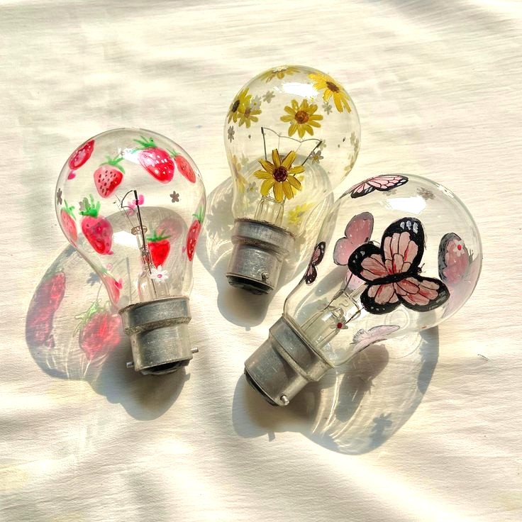 Eco-Friendly Light Bulb Painting