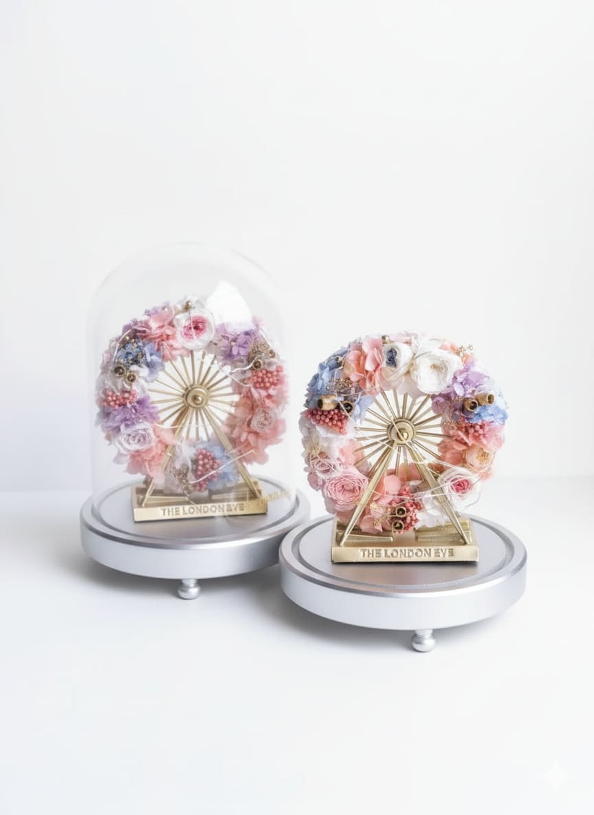 Floral Ferris Wheel Night Lamp