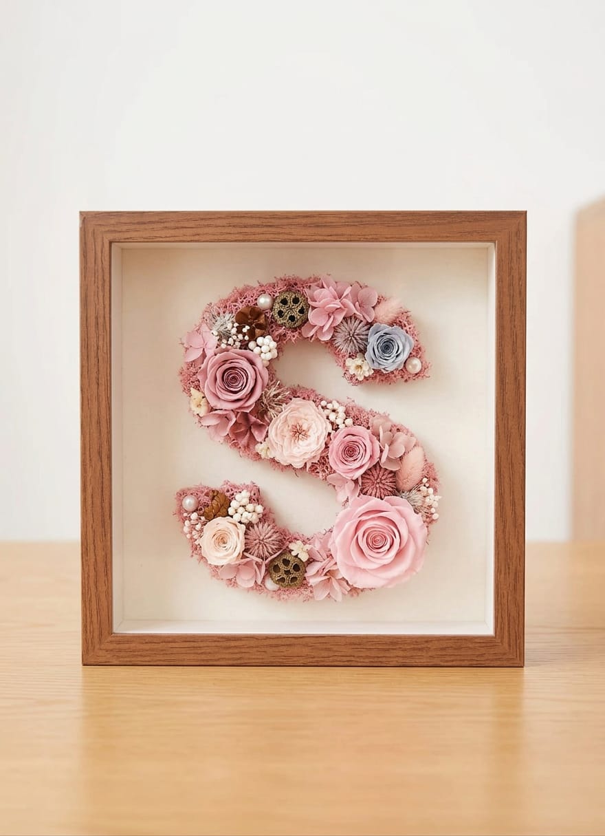 Floral Letter Art