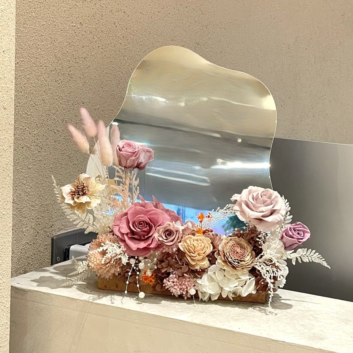 Floral Mirror