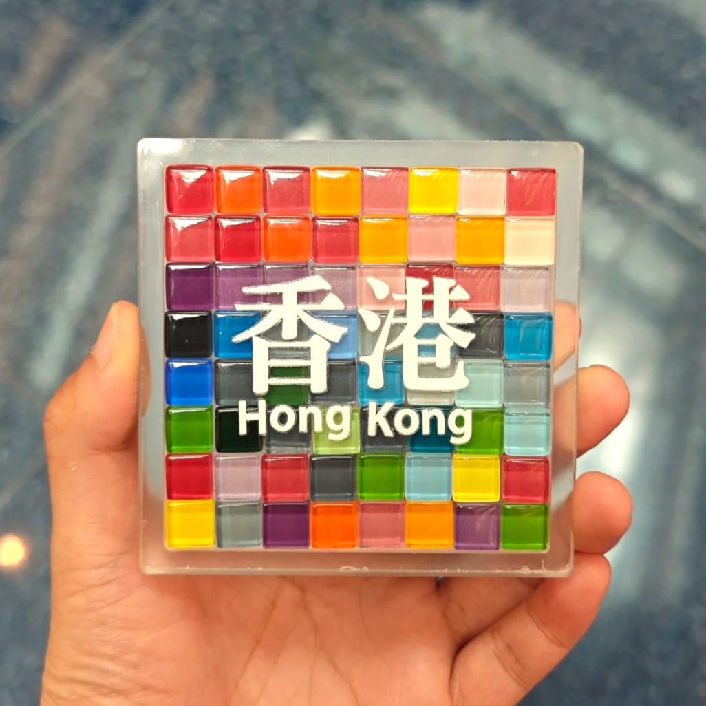 Mosaic Glass Coasters