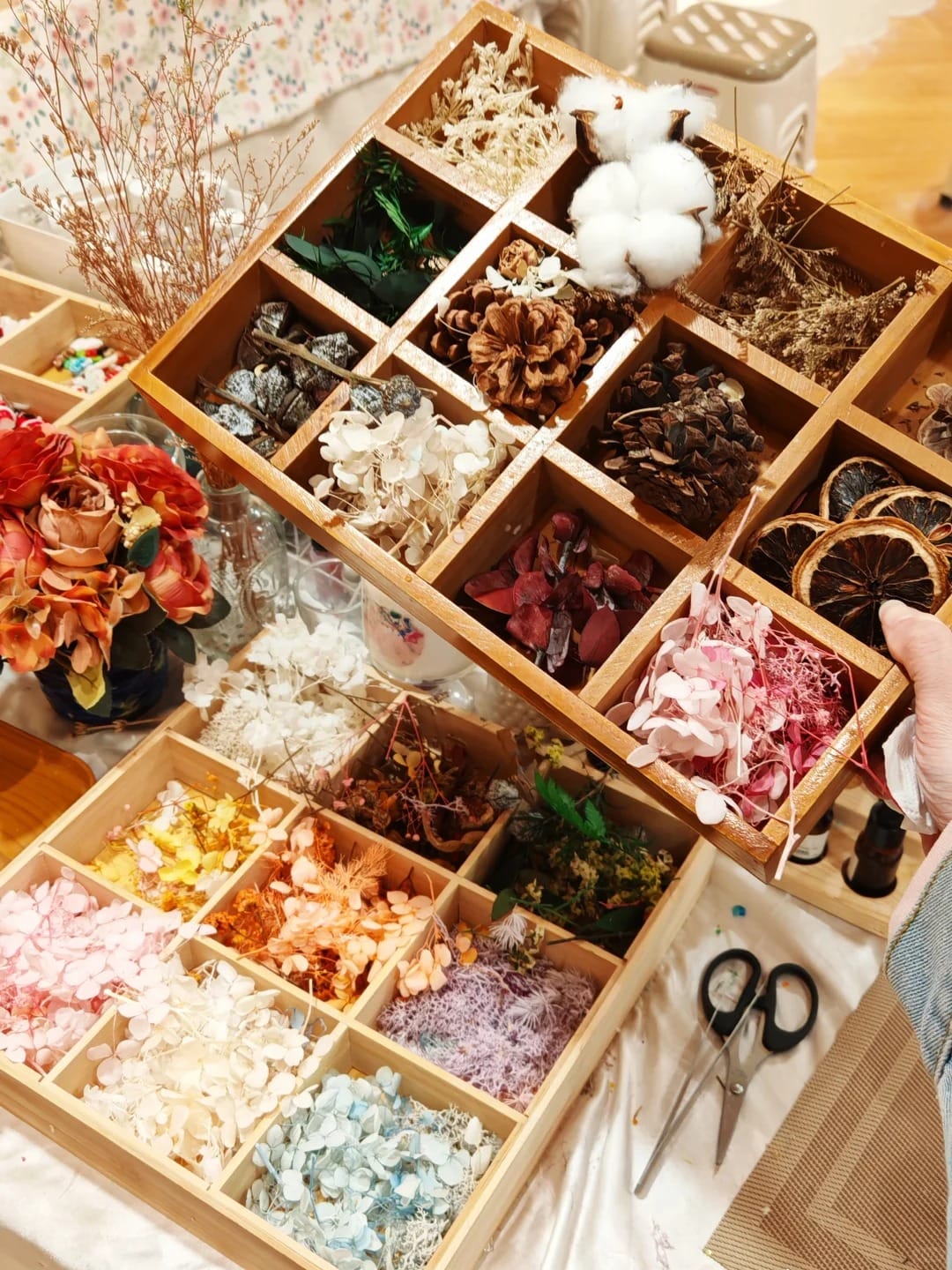 Preserved Flower Soy Candle
