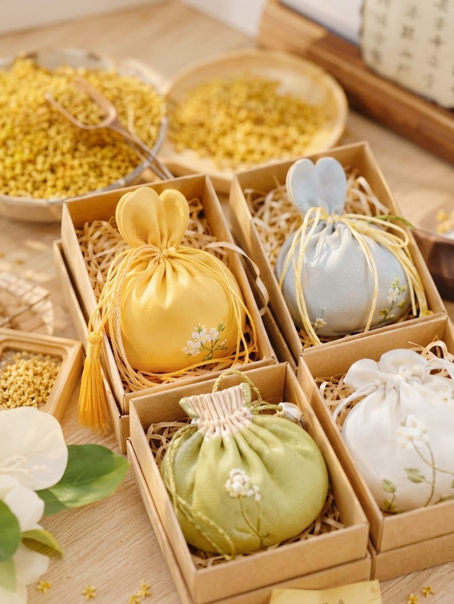 Traditional scented sachet workshop for Mid-Autumn — Art Story Events Hong Kong