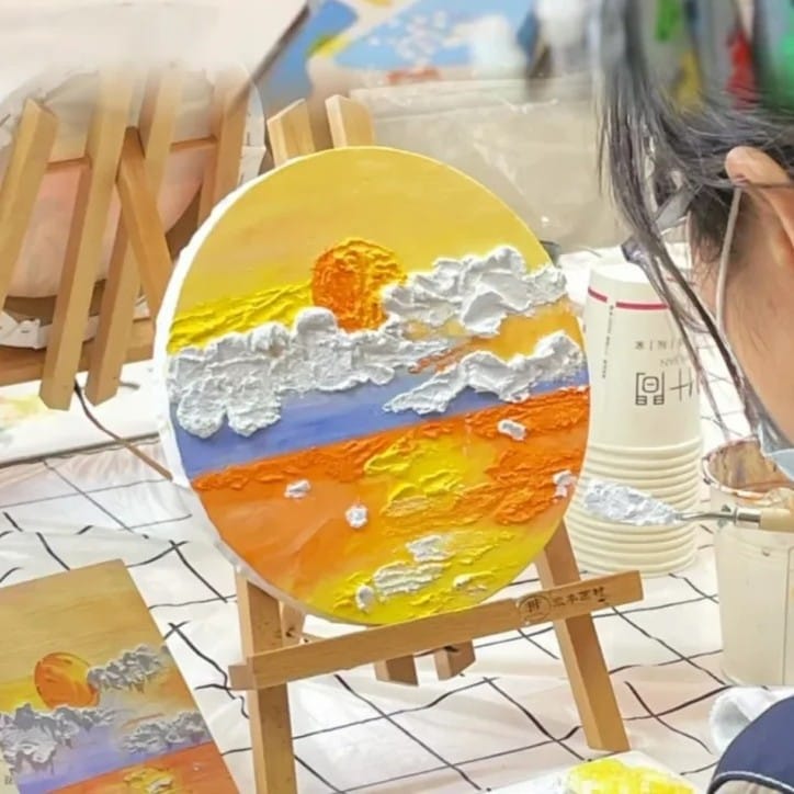 Texture Painting Art Jamming
