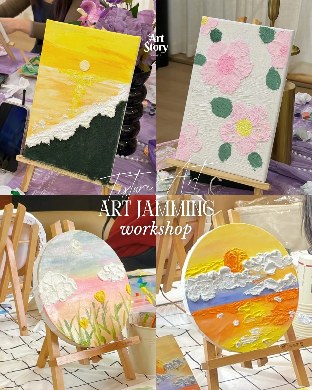 Texture Painting Art Jamming
