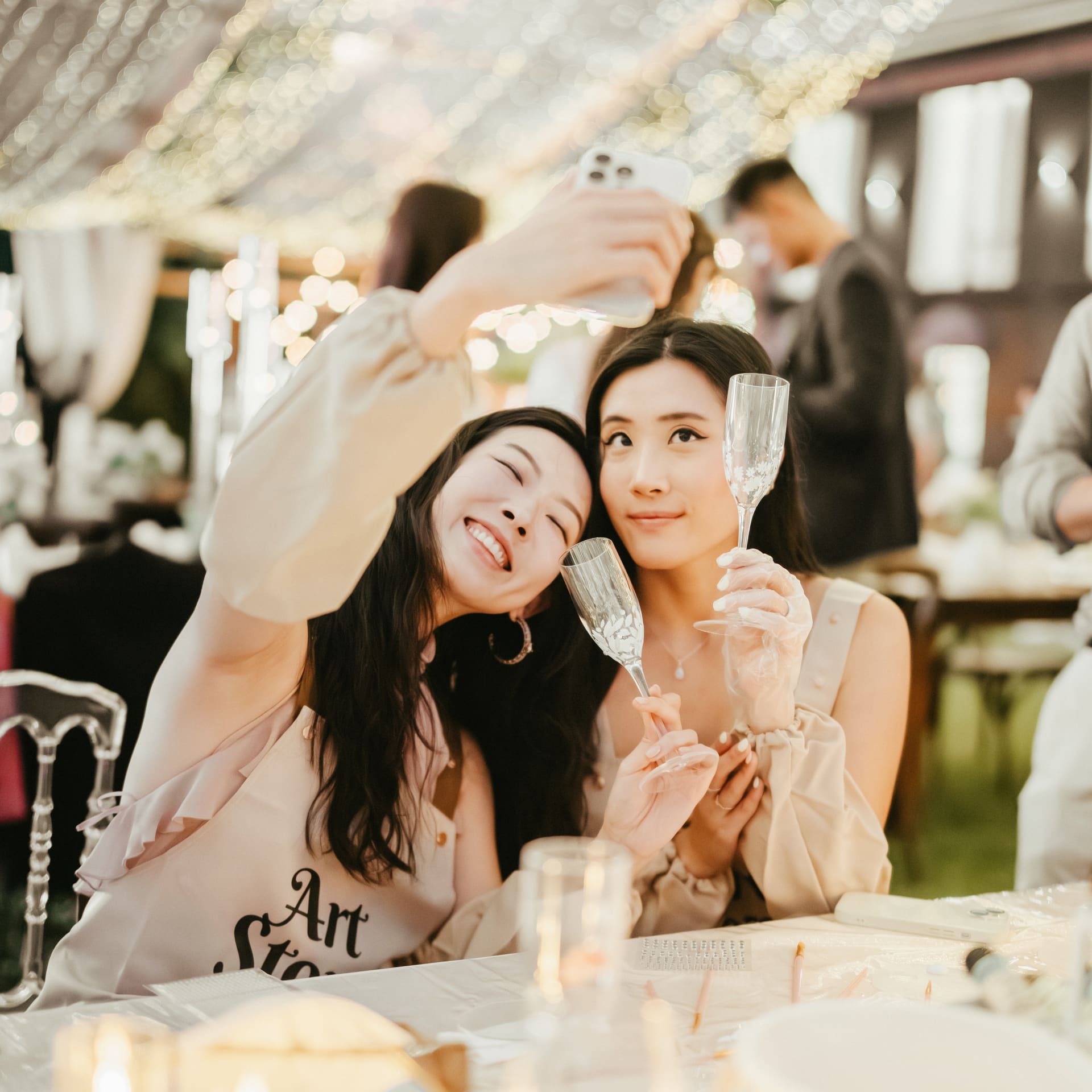 Bridal Shower Art Party